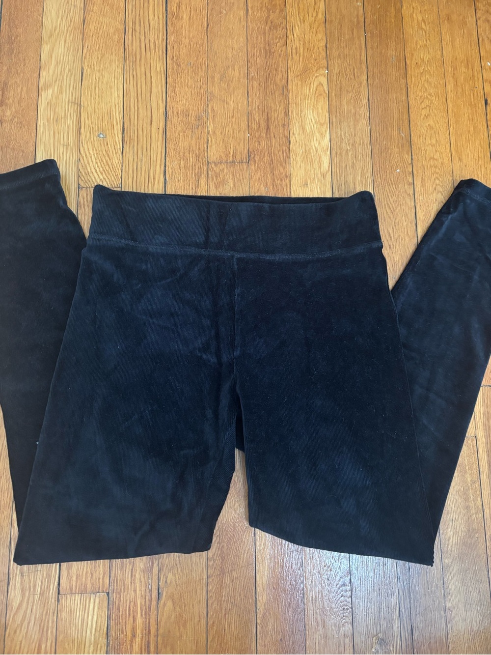 Aerie Black Ribbed Leggings
